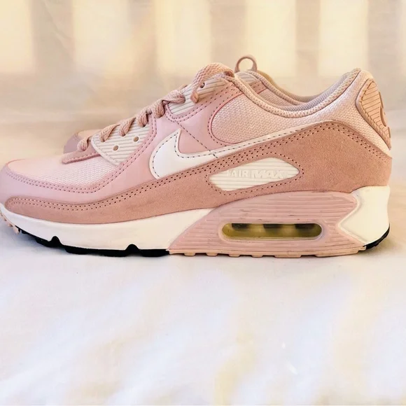 Nike Air Max 90 Barely Rose/Summit White Women’s Size 10.5 - Picture 7 of 7